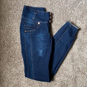 Canabis High Waisted Jeans